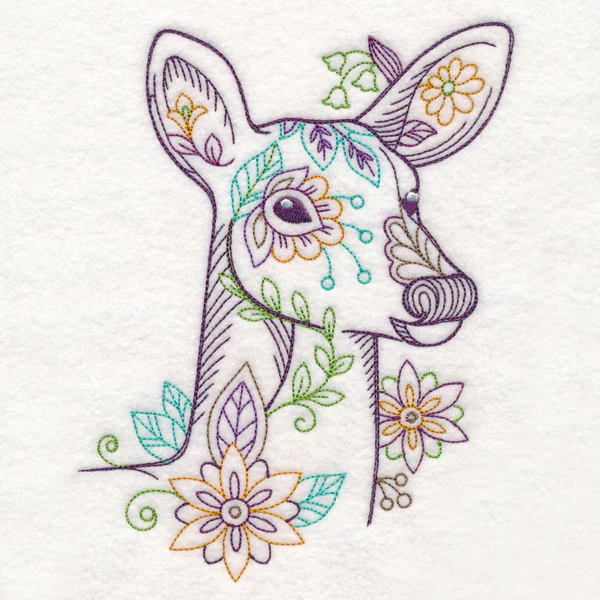 Forest Flower Doe (Vintage) - Image 2