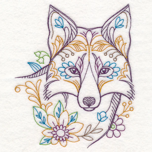 Forest Flower Fox (Vintage) - Image 2