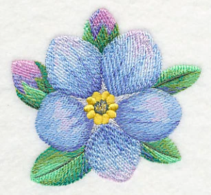 Forget-Me-Not Bloom in Watercolor - Image 3