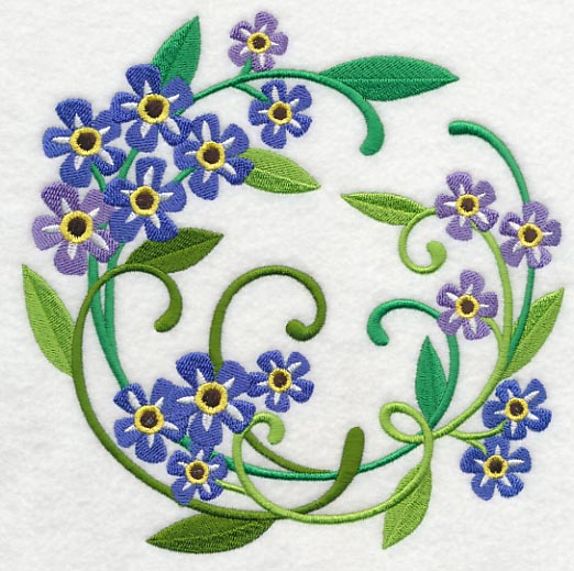 Forget-Me-Not Wreath - Image 2