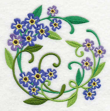 Forget-Me-Not Wreath - Image 4