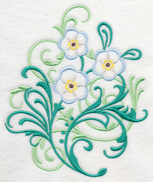 Forget-Me-Nots Filigree - Image 2