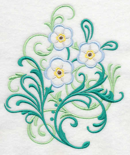 Forget-Me-Nots Filigree - Image 3