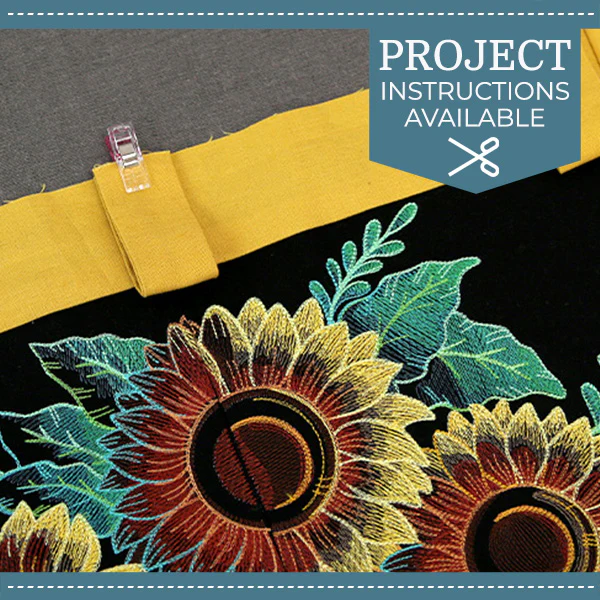 Four Panel Sunflower Bouquet - Top Left - Image 5