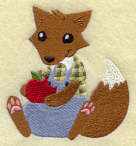 Fox in Bib Overalls - Image 2