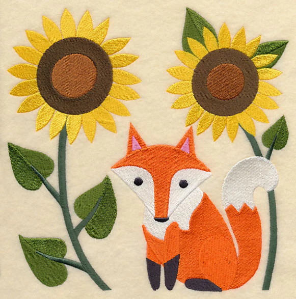 Fox in Sunflowers - Image 6