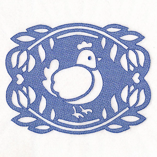 Framed by Tulips Chicken (Embossed) - Image 4
