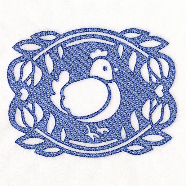 Framed by Tulips Chicken (Embossed) - Image 7