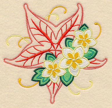 Frangipani and Starfish (Vintage) - Image 4