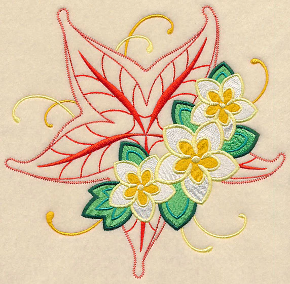 Frangipani and Starfish (Vintage) - Image 6