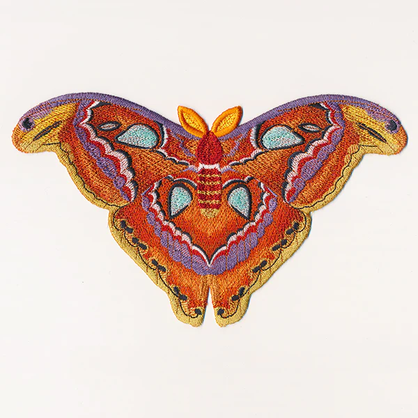 Free-Flying Atlas Moth (In-the-Hoop) - Image 8