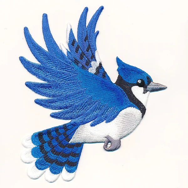 Free-Flying Blue Jay (In-the-Hoop) - Image 2