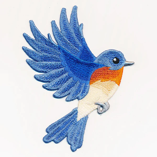 Free-Flying Bluebird (In-the-Hoop) - Image 4