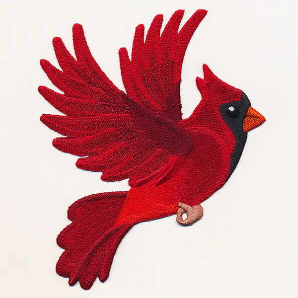 Free-Flying Cardinal (In-the-Hoop) - Image 2