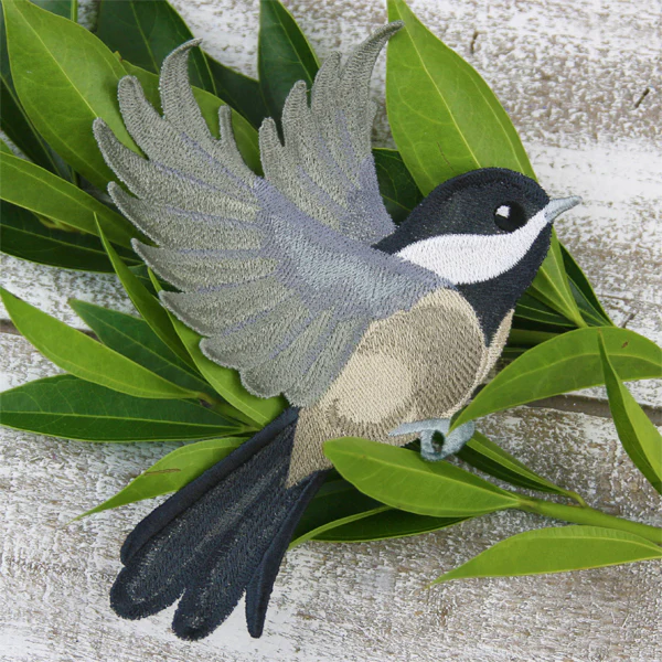 Free-Flying Chickadee (In-the-Hoop) - Image 7