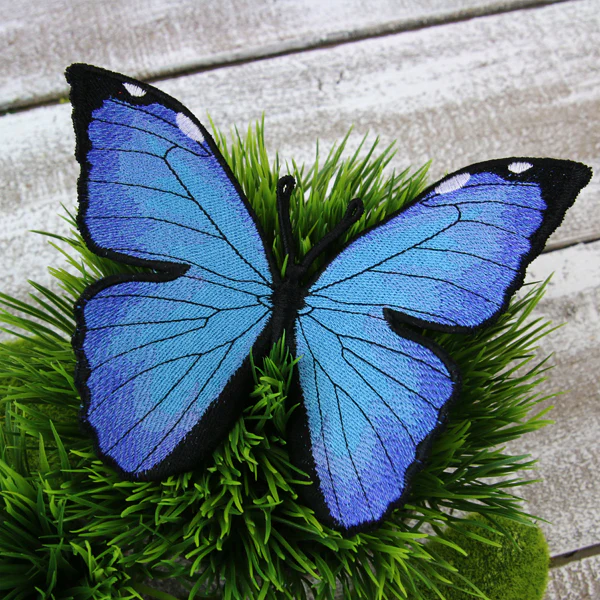 Free-Flying Giant Blue Morpho (In-the-Hoop) - Image 8