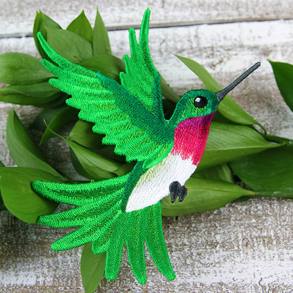 Free-Flying Hummingbird (In-the-Hoop) - Image 7