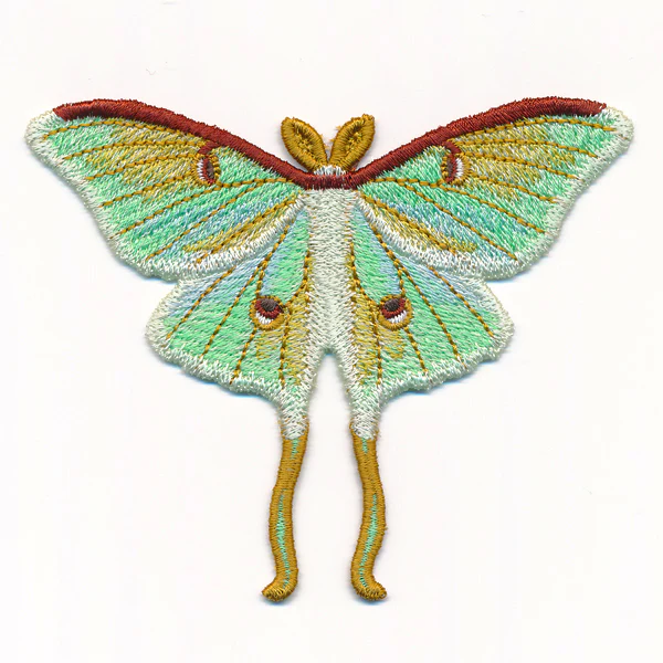 Free-Flying Luna Moth (In-the-Hoop) - Image 6