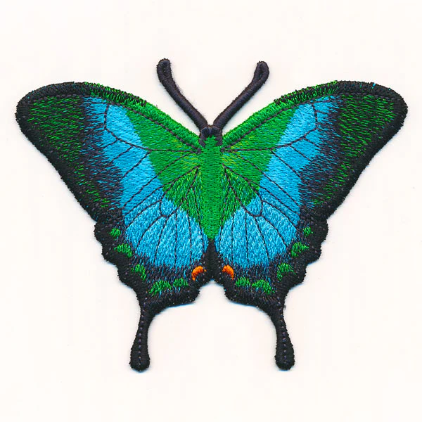 Free-Flying Malabar Banded Peacock (In-the-Hoop) - Image 2