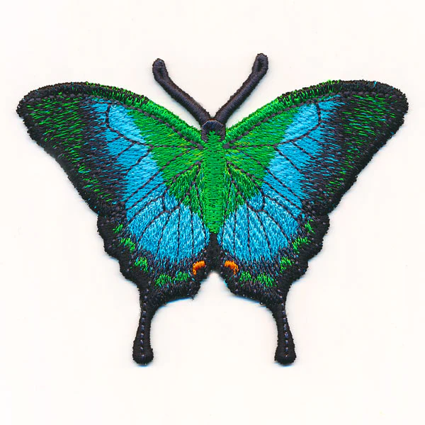 Free-Flying Malabar Banded Peacock (In-the-Hoop) - Image 4