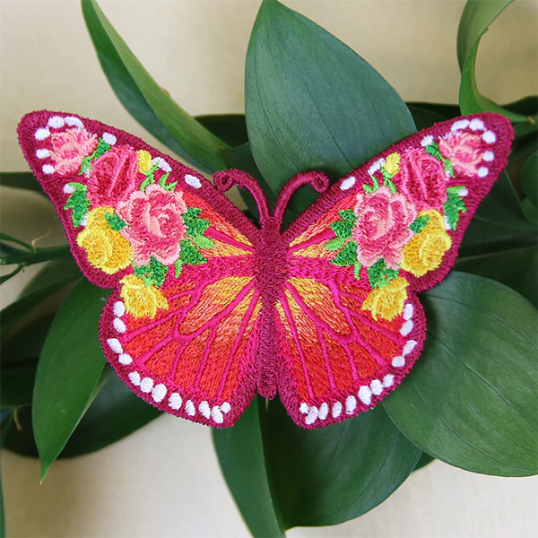 Free-Flying Victorian Butterfly (In-the-Hoop) - Image 3