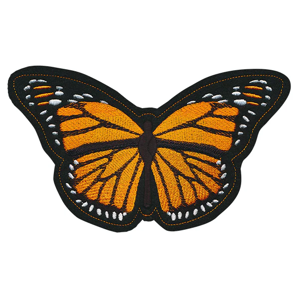 Freestanding Fabric Monarch Butterfly (In-the-Hoop) - Image 8