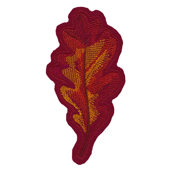 Freestanding Fabric Oak Leaf (In-the-Hoop) - Image 8