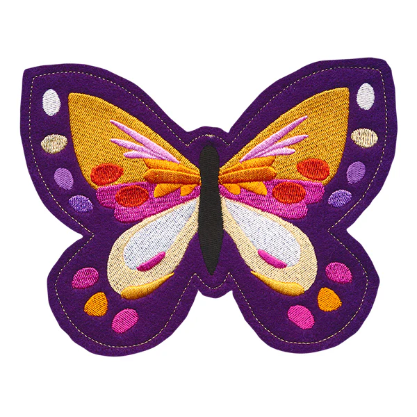 Freestanding Fabric Spectacular Butterfly (In-the-Hoop) - Image 2