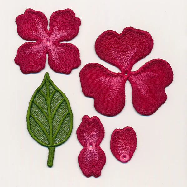 Freestanding Rose in 3D (In-the-Hoop) - Image 2