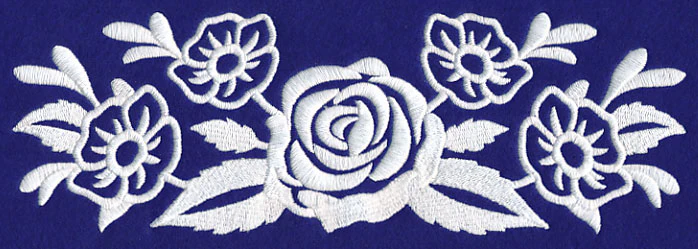 French Boutique Border (Whitework) - Image 2