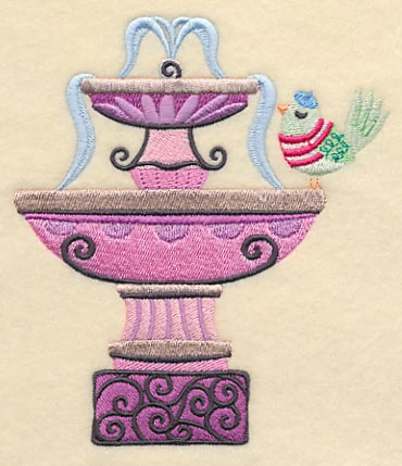 French Fountain Bird - Image 2