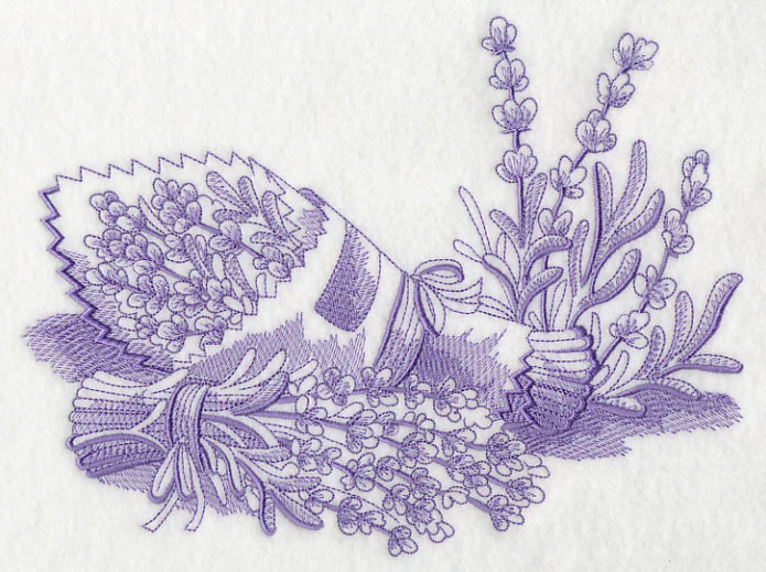 French Market Lavender (Toile) - Image 4