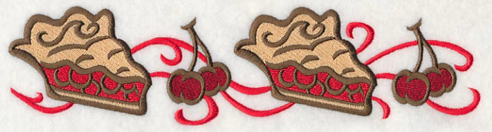 Fresh Cherry Pie Border - Image 2