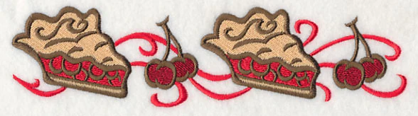 Fresh Cherry Pie Border - Image 3