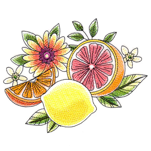 Fresh Citrus and Botanicals Accent - Image 2