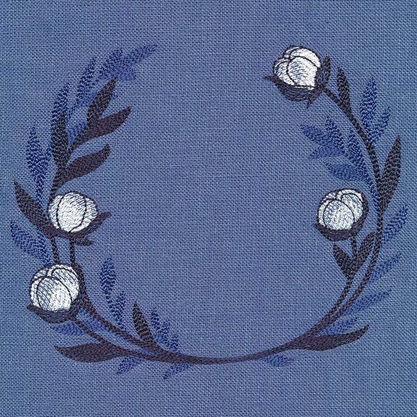 Fresh Cotton Wreath - Image 3