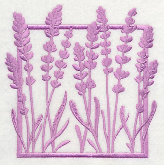 Fresh Floral Silhouettes - Lavender - Image 2
