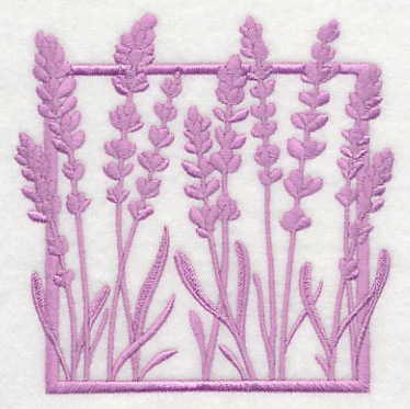 Fresh Floral Silhouettes - Lavender - Image 4