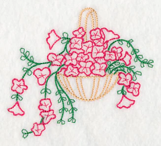 Fresh Flower Basket 1 (Vintage) - Image 3