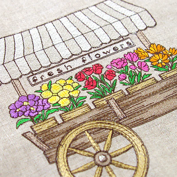 Fresh Flowers Cart - Image 10