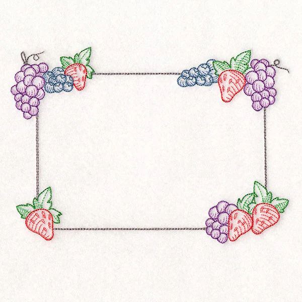 Fresh Fruit Quilt Label - Image 5