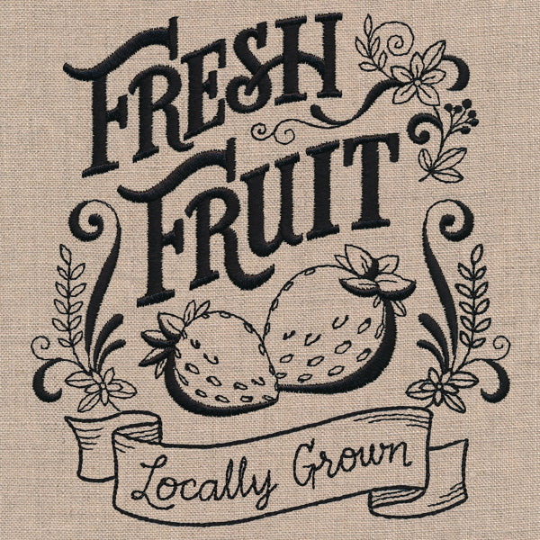 Fresh Fruit Sign - Image 3