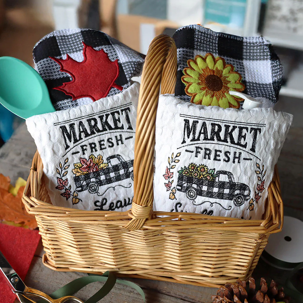 Fresh Market Autumn Retro Truck Design Pack - Image 3