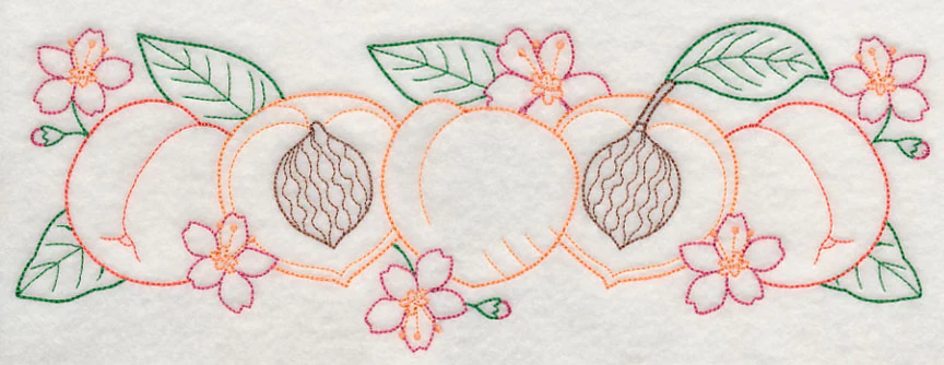 Fresh Peach Border (Vintage) - Image 6