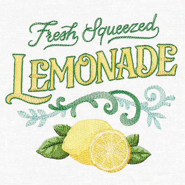 Fresh Squeezed Lemonade Market Sign - Image 2