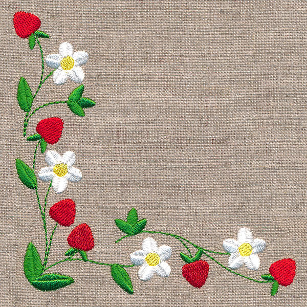 Fresh Strawberries in Bloom Corner - Image 3