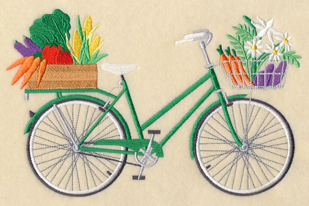 Fresh Vegetables Bicycle - Image 5