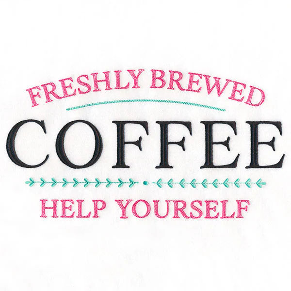 Freshly Brewed Coffee Sign - Image 5