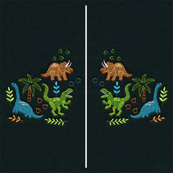 Friendly Dinosaur Pals Mask Motif - Image 2
