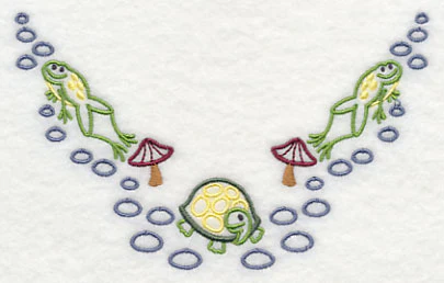Frog and Turtle Neckline (V-Neck) - Image 3